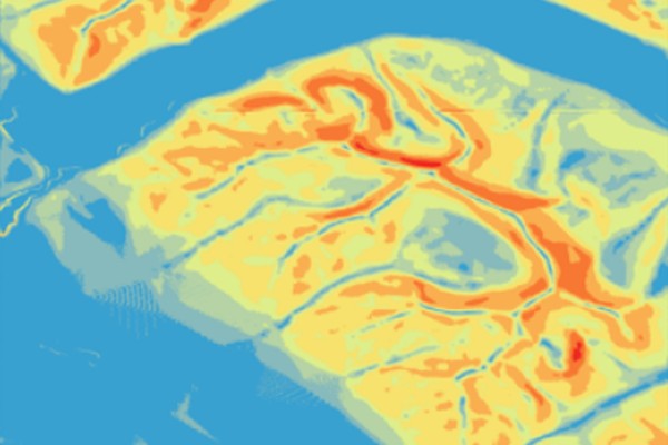 Multi-resolution topographic analysis in hexagonal Discrete Global Grid Systems