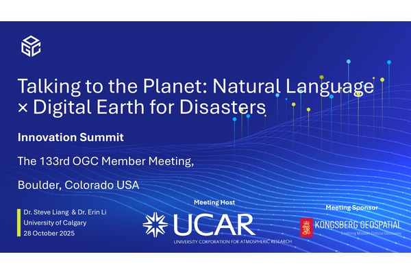 Talking to the Planet: Natural Language x Digital Earth for Disasters